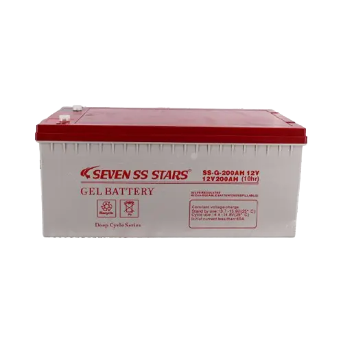 200AH Seven SS Stars gel battery